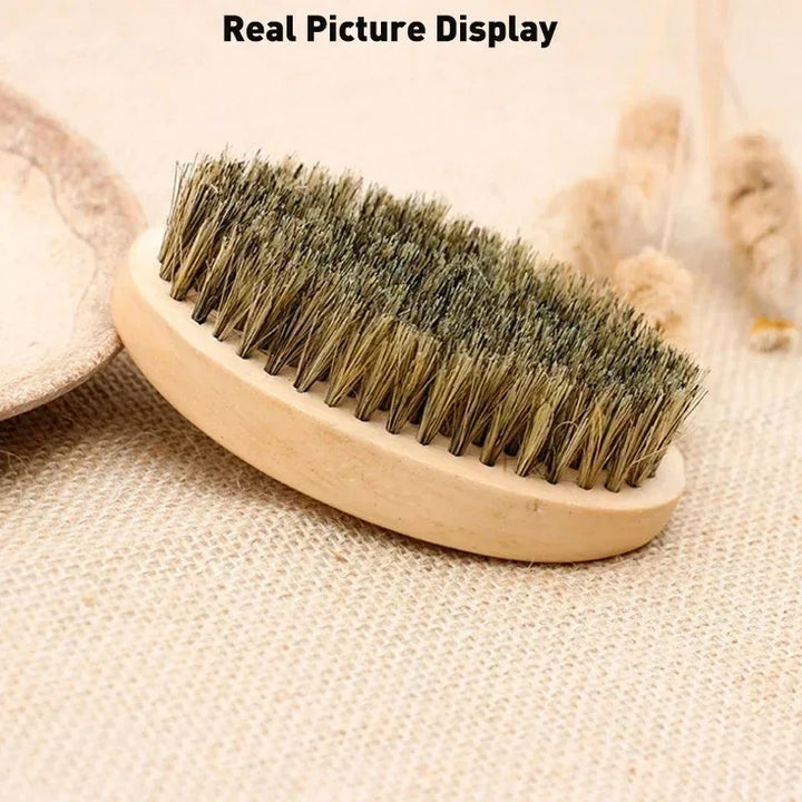 Professional Men's Soft Boar Bristle Beard Shaving Brush Comb Kit with Gift Bag