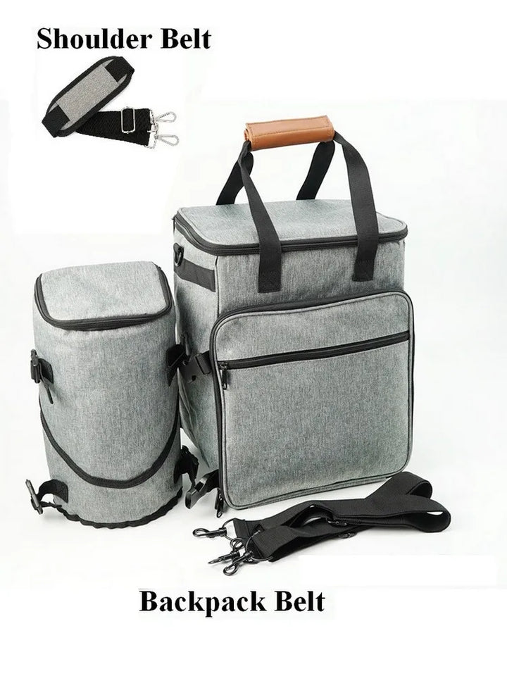 Pet Travel Bag Organizer Backpack Airline Approved Weekend Tote Shoulder Pockets Outdoor Travel Traveling Storage Bag Mat