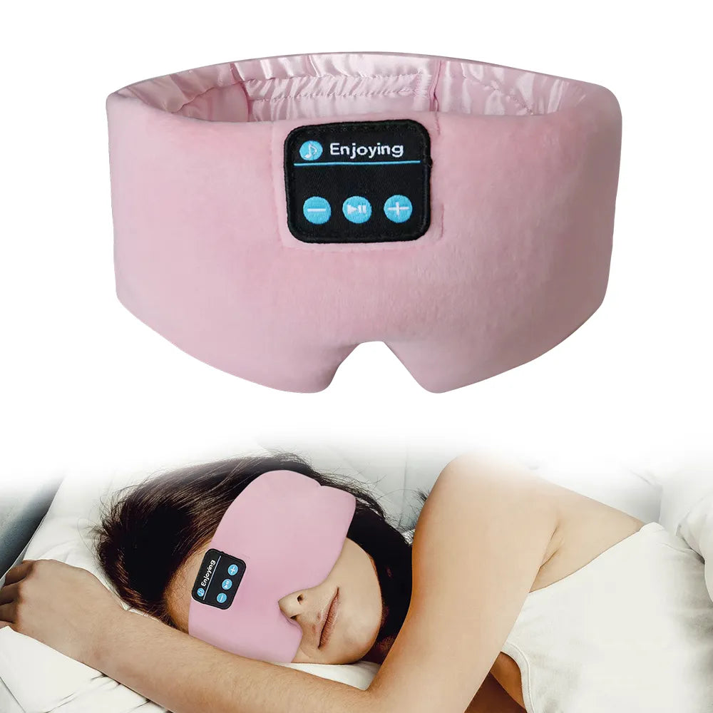 Soft Wireless Bluetooth Sleeping Mask Earphones