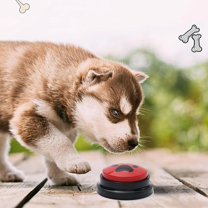 4/8/10pcs Dog Training Recordable Button for Pet Communication