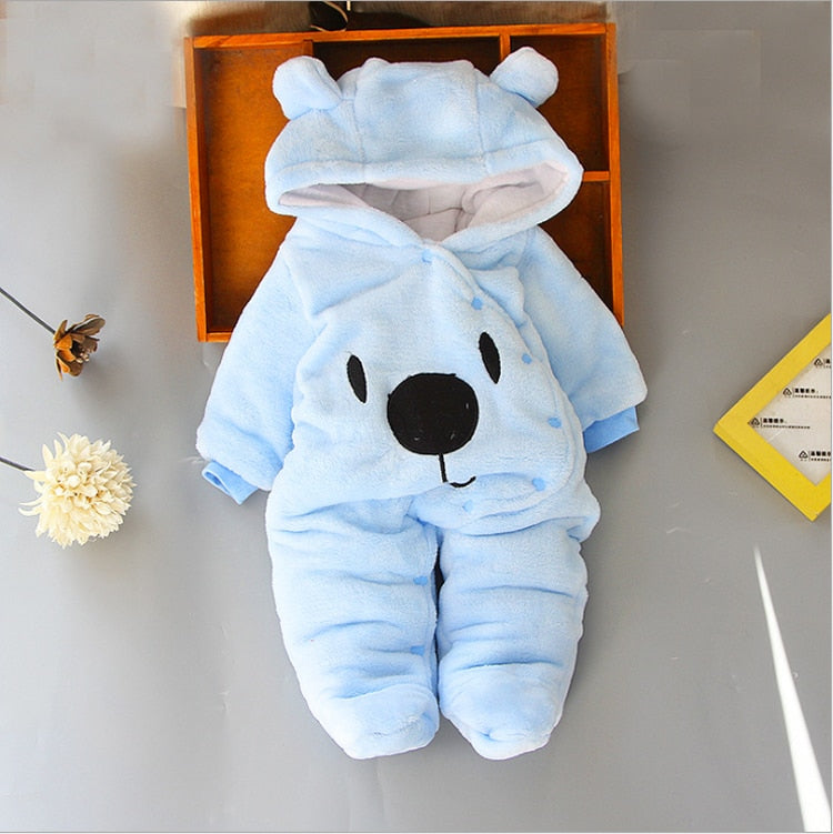 Beary Cute Baby Jumpsuit