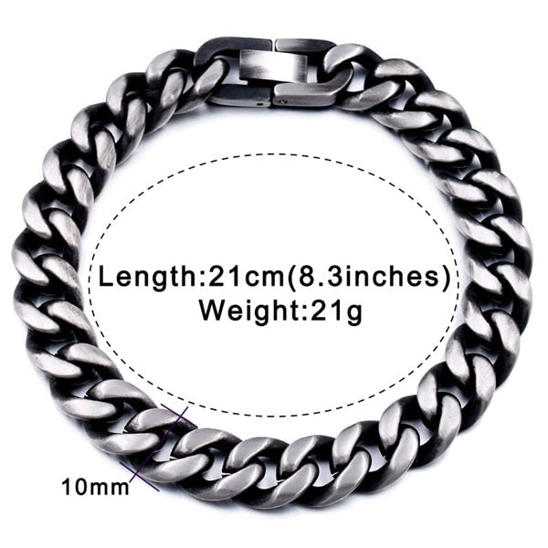 Stainless Steel Chain Link Bracelets