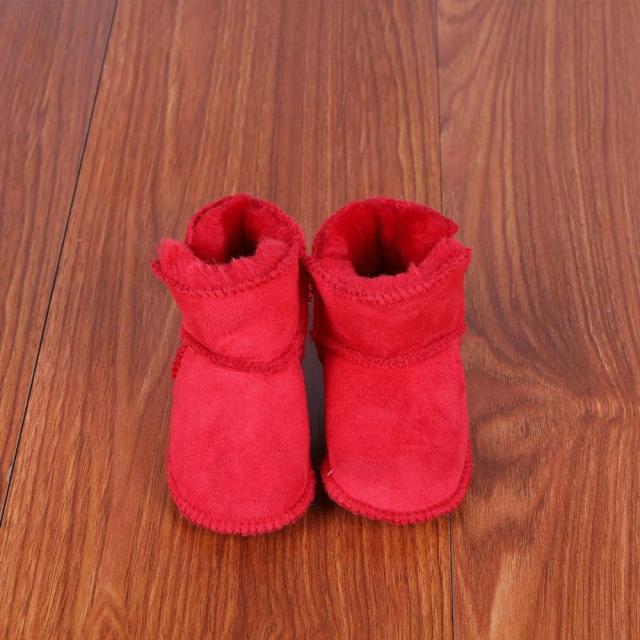 Infant Faux Fur Suede Boots for Boys or Girls