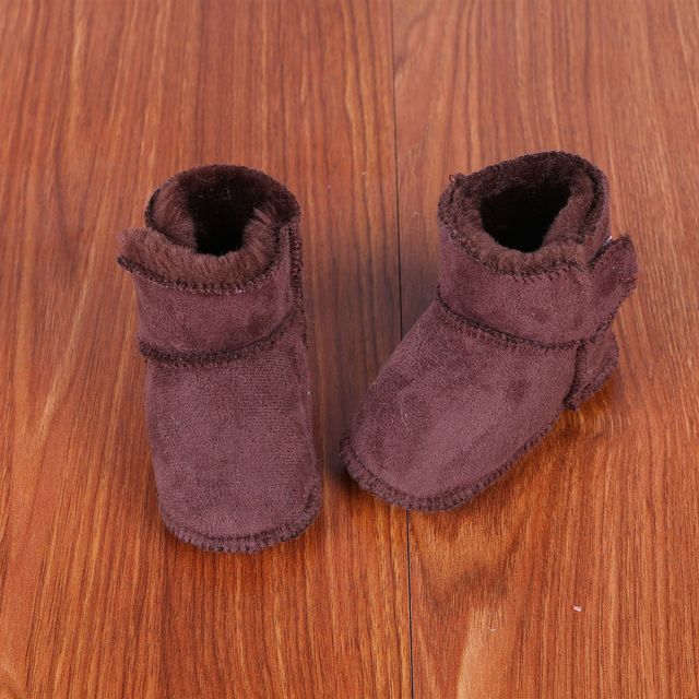 Infant Faux Fur Suede Boots for Boys or Girls