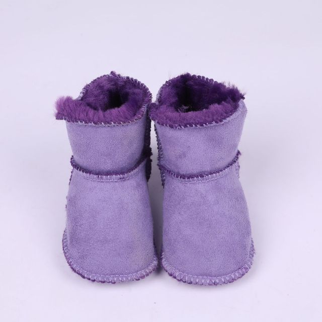 Infant Faux Fur Suede Boots for Boys or Girls