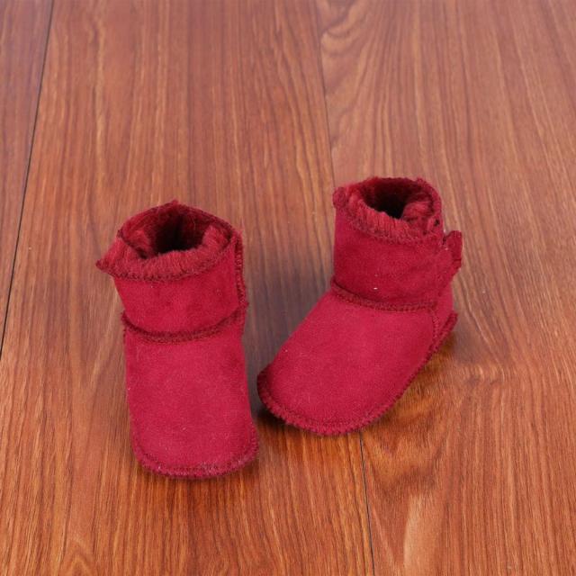 Infant Faux Fur Suede Boots for Boys or Girls