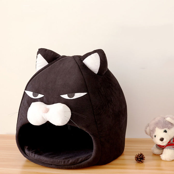 soft cushy cat bed