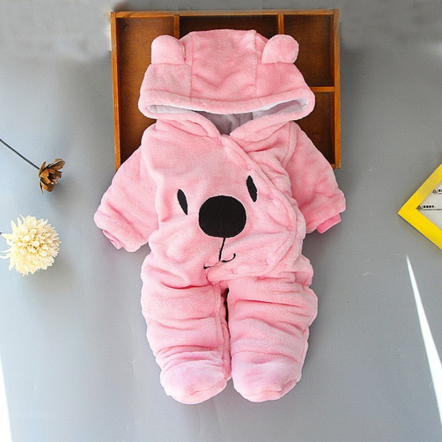 Beary Cute Baby Jumpsuit