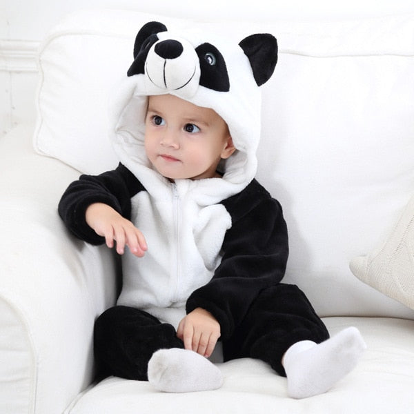 Fun Animal Romper for Girls or Boys 3 to 12 Months