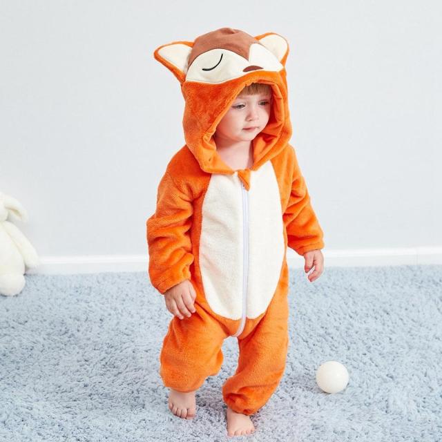 Fun Animal Romper for Girls or Boys 3 to 12 Months