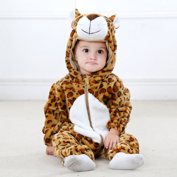 Fun Animal Romper for Girls or Boys 3 to 12 Months