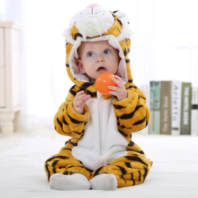 Fun Animal Romper for Girls or Boys 3 to 12 Months