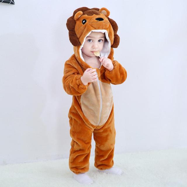 Fun Animal Romper for Girls or Boys 3 to 12 Months