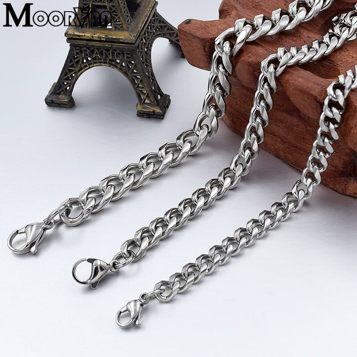 Stainless Steel Chain Link Bracelets