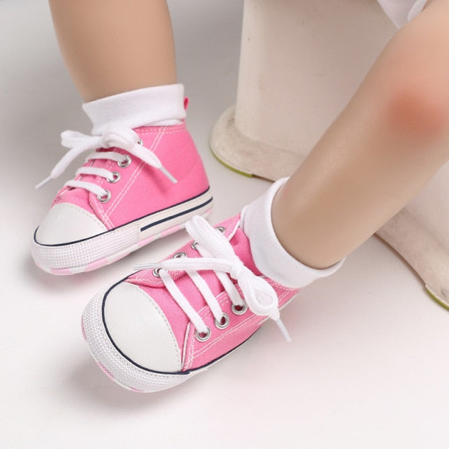 Classic Canvas Baby Sneakers