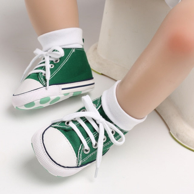 Classic Canvas Baby Sneakers